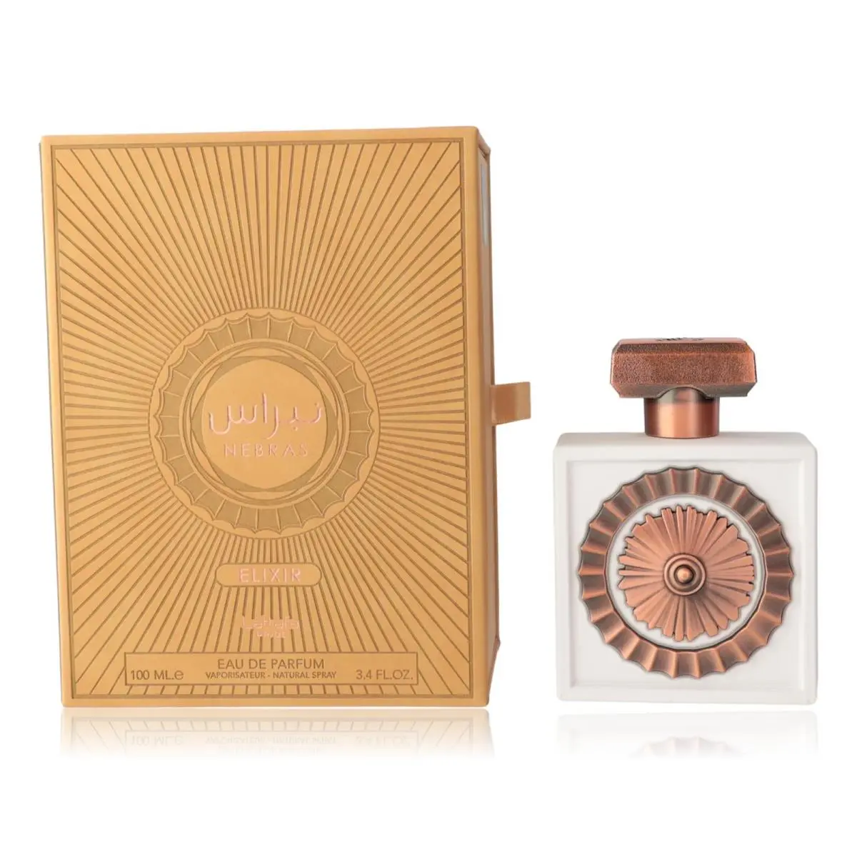 Nebras Elixir by Lattafa 3.4 oz Edp Spray For Unisex