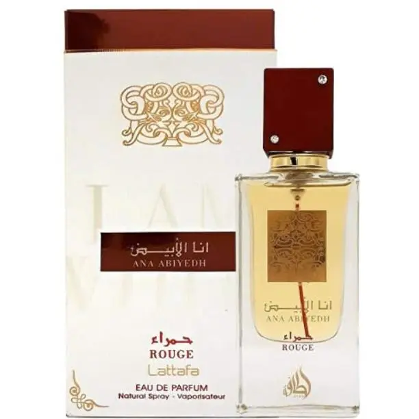 Ana Abiyedh Rouge Eau De Parfum 2.0 Oz ⭐⭐ by Lattafa
