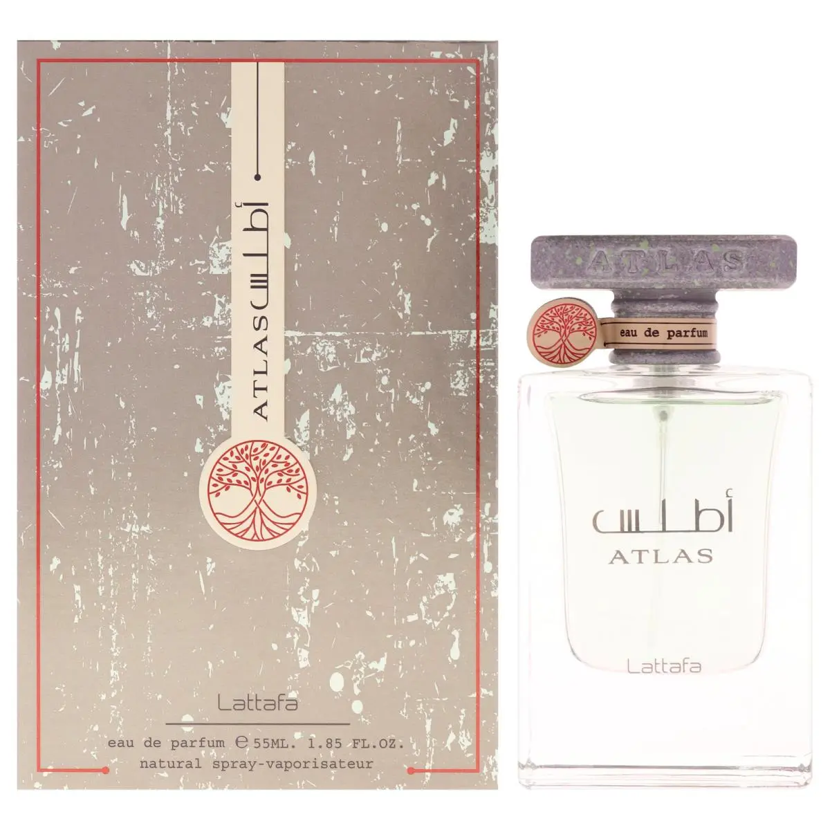 2 Pack Atlas  For Unisex - 1.85 oz Edp Spray by Lattafa