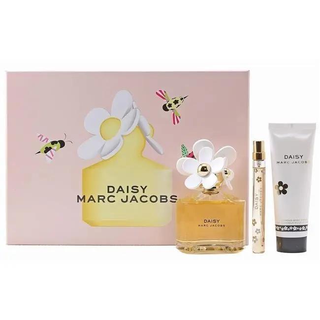 Daisy Gift Set For Women 3.4 oz Eau de Toilette - 2.5 oz Body Lotion - 0.33 by Marc Jacobs