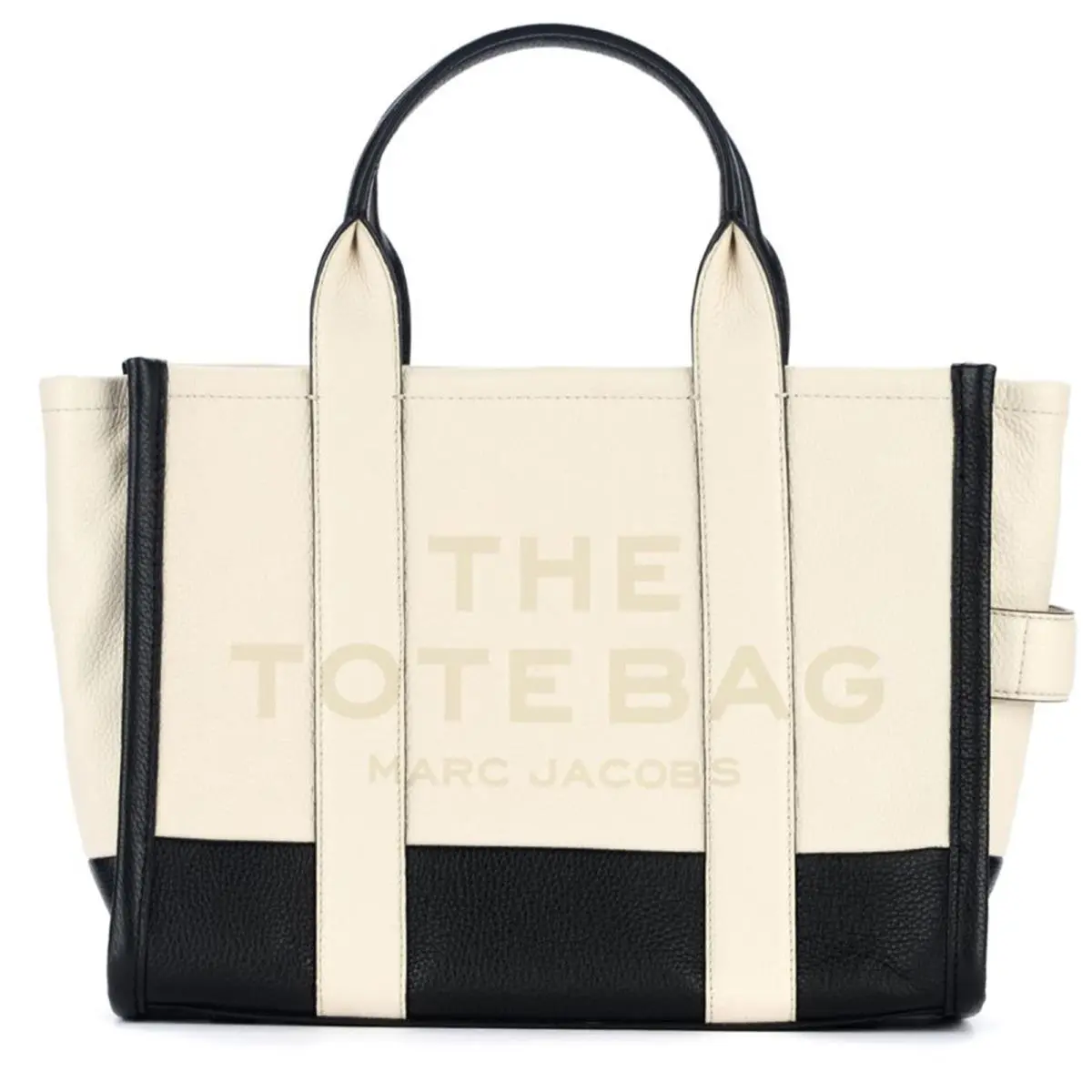 Marc Jacobs Women`s The Colorblock Medium Tote Bag Ivory Multi One Size H007L0 - Exterior: Ivory Multi, Hardware: Gold