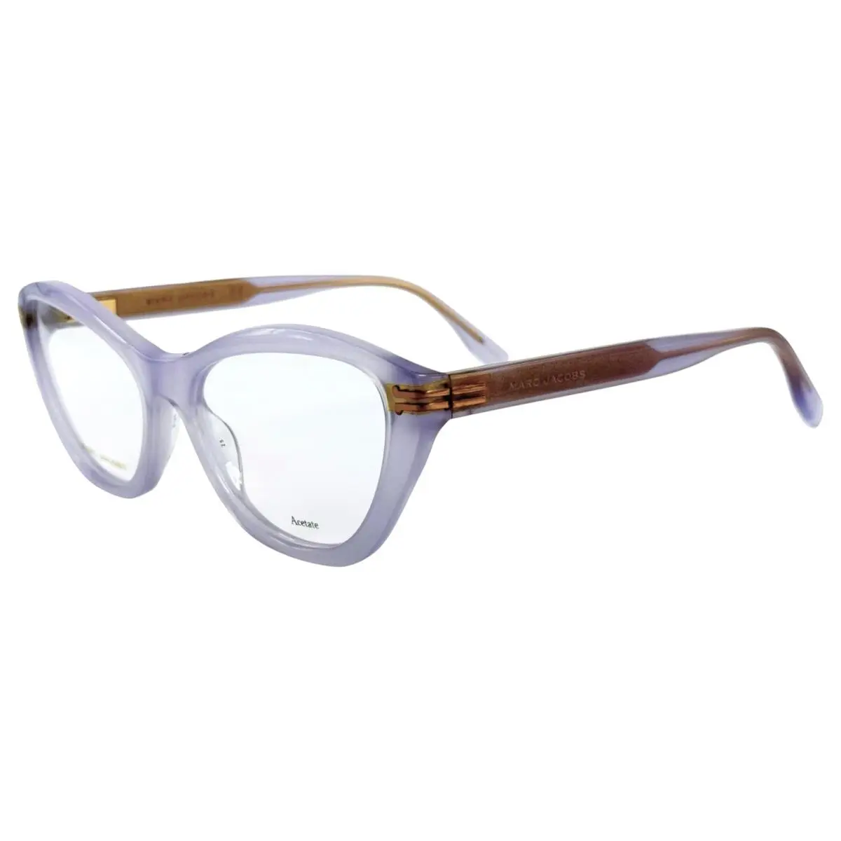 MJ1086 Womens Plastic Eyeglass Frame 789 Lilac 53-16 w Case by Marc Jacobs