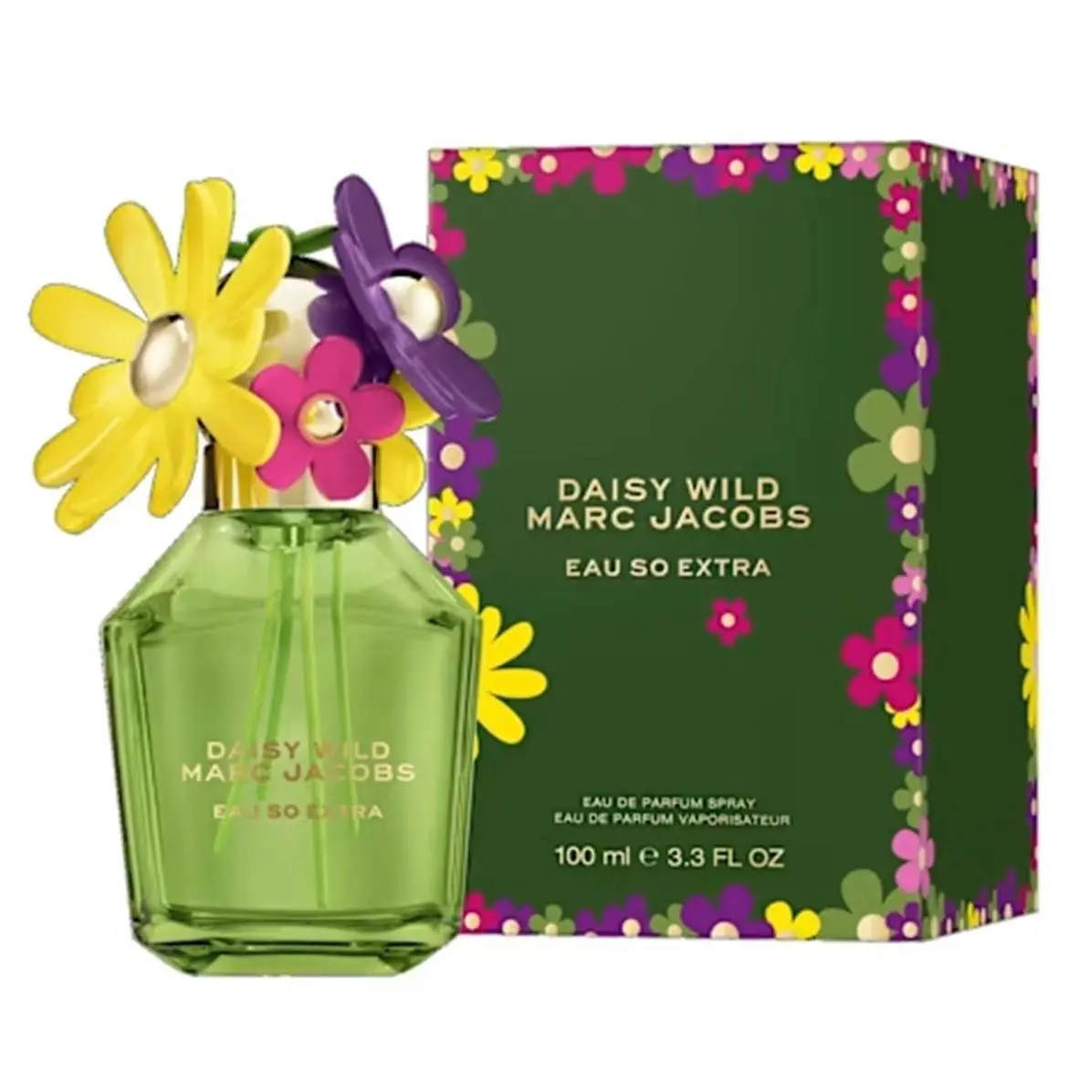 Daisy Wild Eau SO Extra  3.3 oz / 100 ml Edp Women Perfume Spray by Marc Jacobs