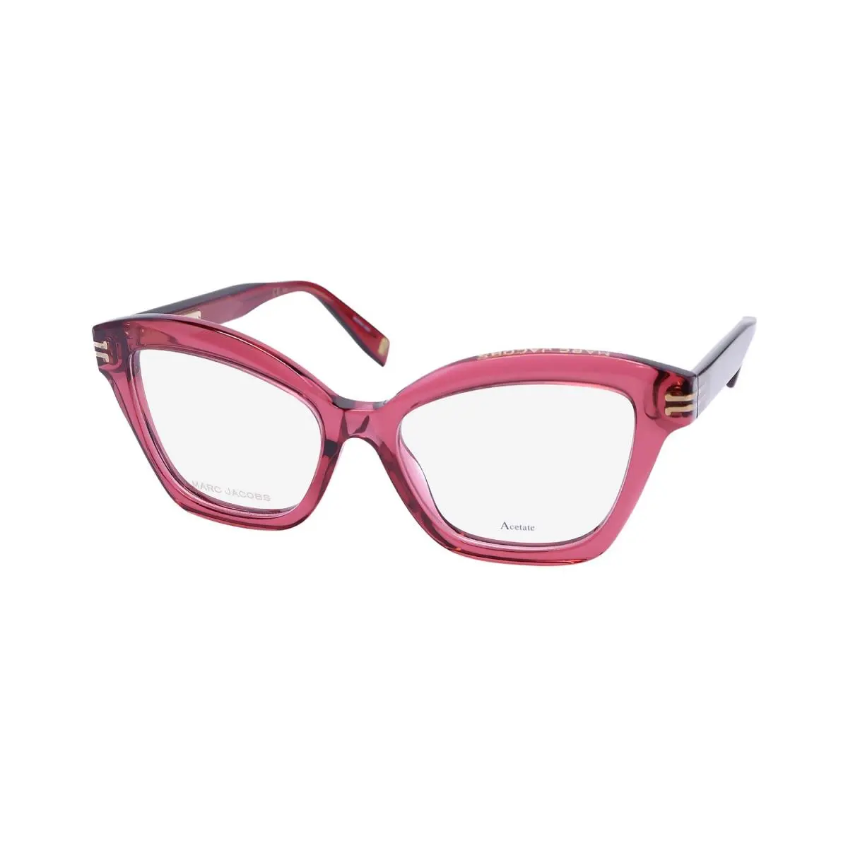 Marc Jacobs 1032 Eyeglass Frame Full-rim Red Lhf Cat Eye Womens 51-16-140