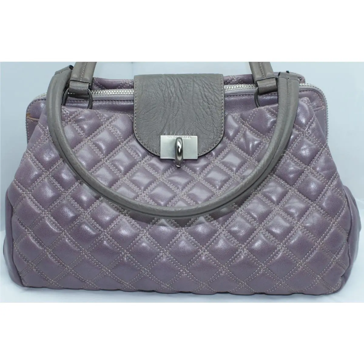 Bag Satchel Reena Quilted Women`s Handbag Tote by Marc Jacobs