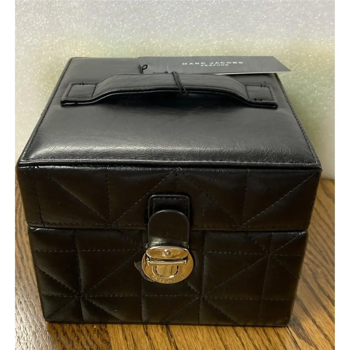 Marc Jacobs Cosmetic Case Black Quilted