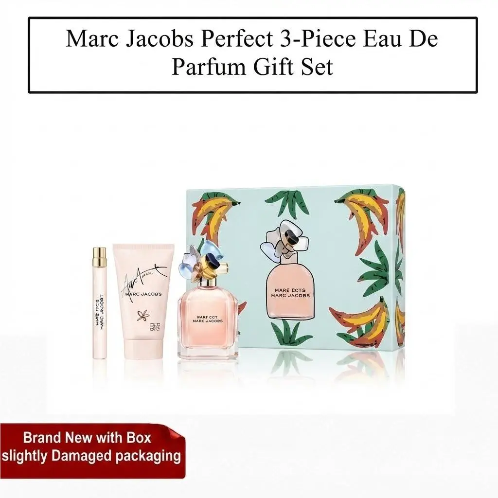 Marc Jacobs Perfect 3-Piece Eau De Parfum Gift Set