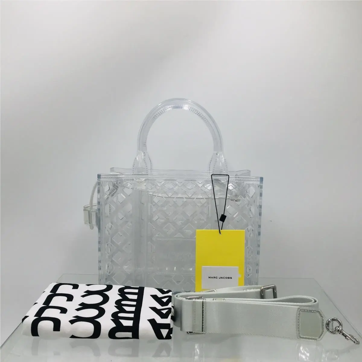 The Jelly Small Tote Bag Clear by Marc Jacobs