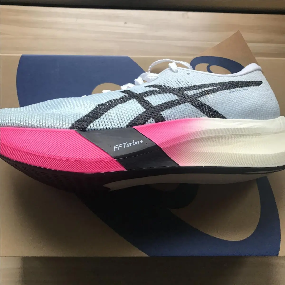 Asics shoes - ASICS Metaspeed Edge - Metaspeed Edge - 1013A124-401 - Blue, Manufacturer: Light Blue/Black 1
