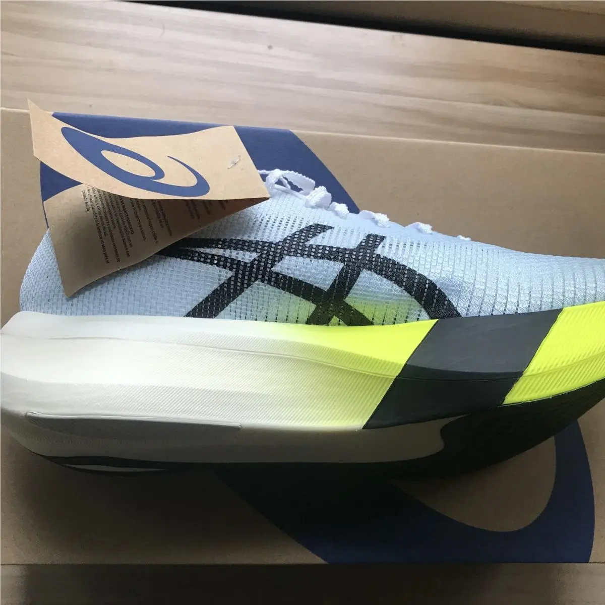 Asics shoes - ASICS Metaspeed Edge - Metaspeed Edge - 1013A124-401 - Blue, Manufacturer: Light Blue/Black 5