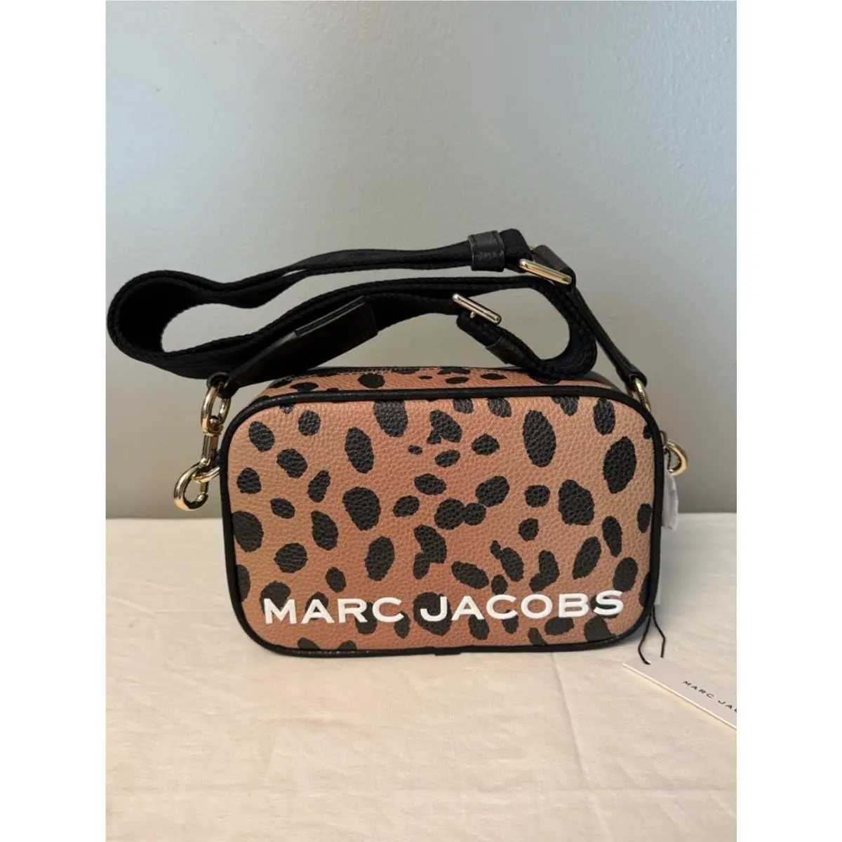 Cheetah Camera Bag Bold Flash Leather Crossbody by Marc Jacobs