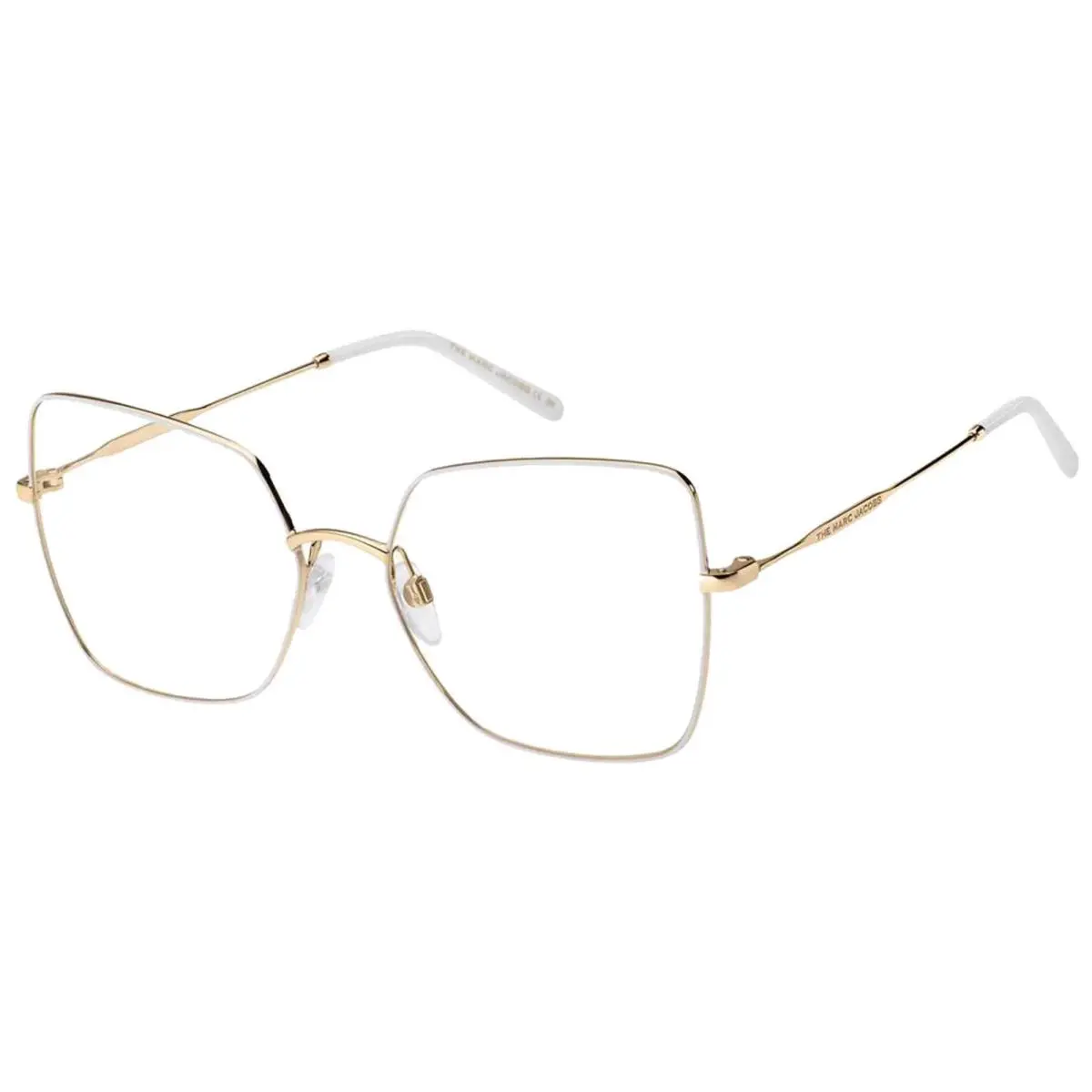 Marc Jacobs Women`s Gold-tone/ivory Oversized Square Eyeglasses - MARC591-0Y3R-5