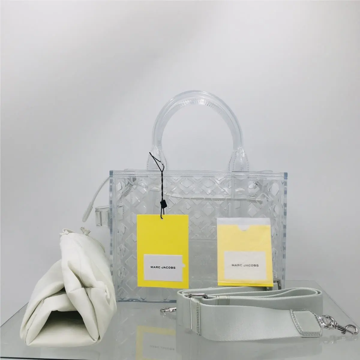 The Jelly Small Tote Bag Clear by Marc Jacobs