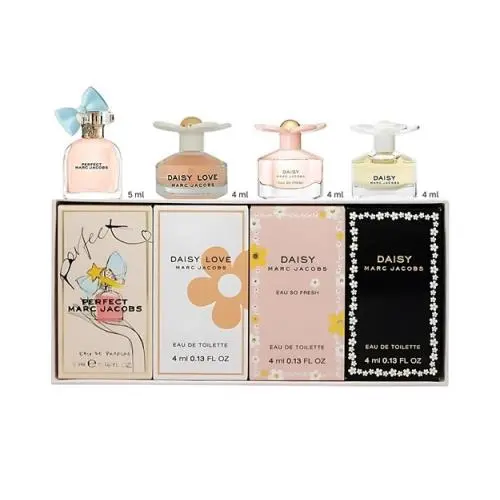 Women 4Pcs Mini Set Daisy Fresh Love Perfect Edp Edt Dab-on by Marc Jacobs