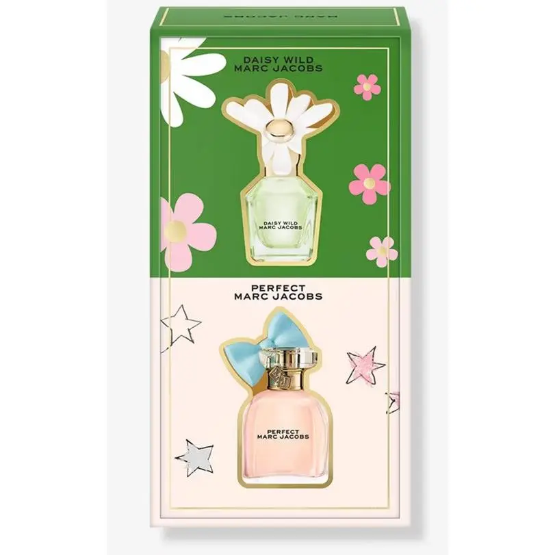 Perfect and Daisy Wild Eau de Parfum 2-Piece Mini Gift Set Box by Marc Jacobs