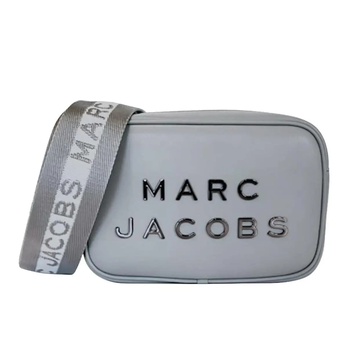 Marc Jacobs Flash Leather Crossbody Bag – Rock Grey