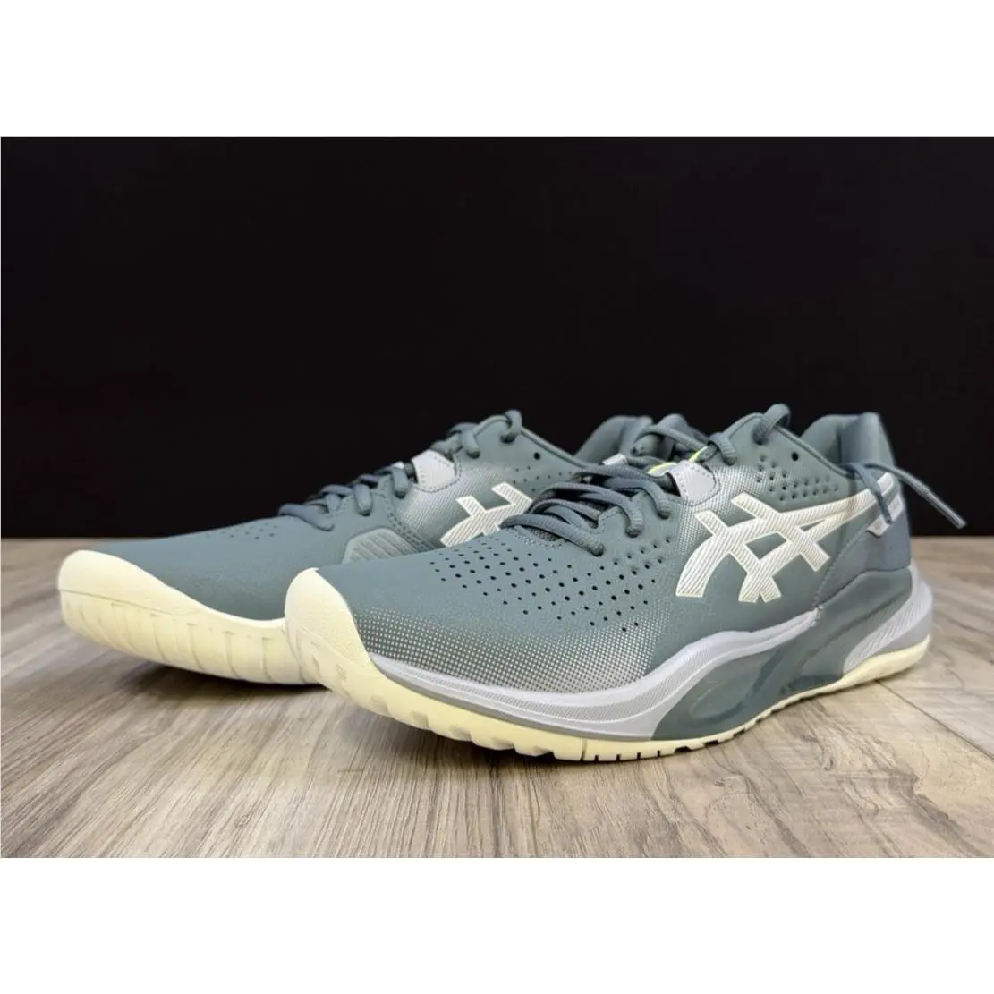 Asics Gel Challenger 15 Ironclad Grey Blue 1041A510 020 Mens Size 11