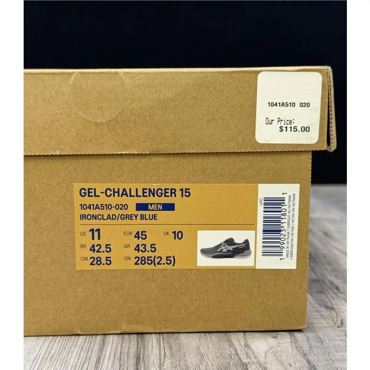 Asics shoes - ASICS Gel Challenger 15 - Gel Challenger - 1041A510 020 - Blue (UPC: 199023118011) 6