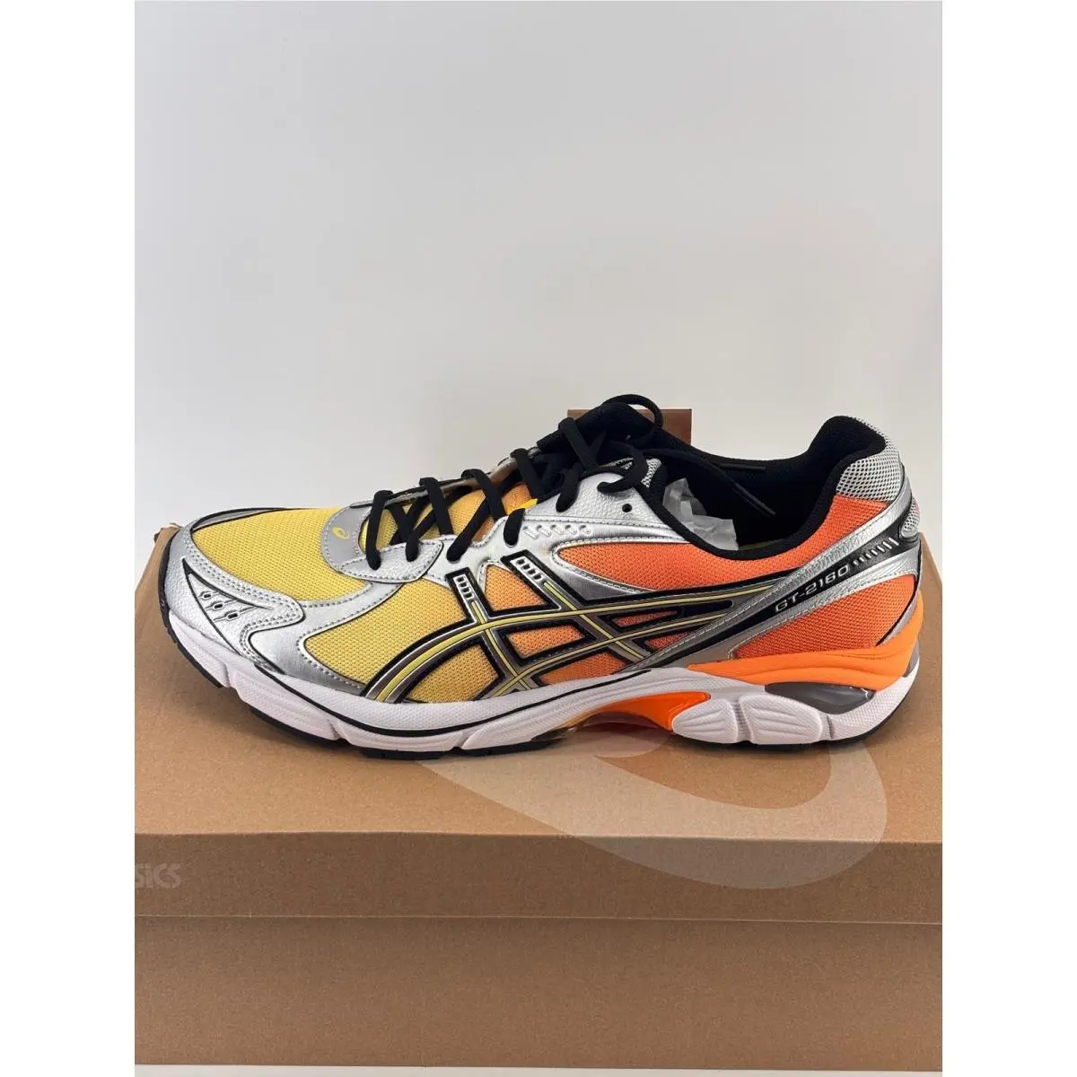 Asics GT-2160 Mens 13 Sun Peach Banana Cream 1203A783-700 Running Shoes