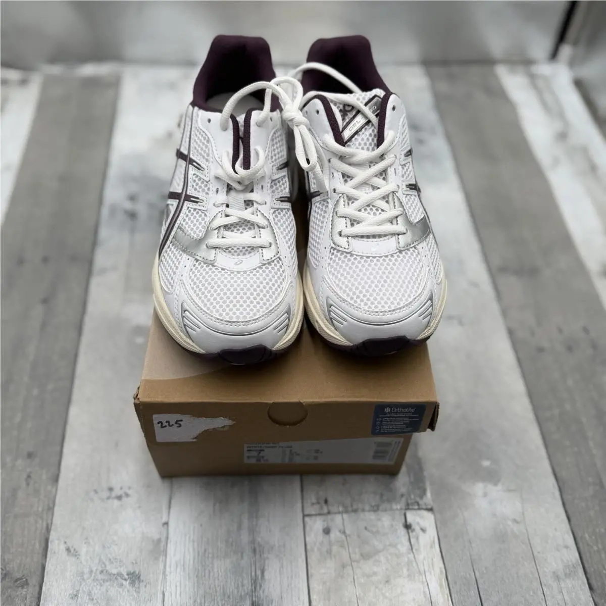 Asics shoes - ASICS GEL-Run - 1202A518 - White / Purple / Silver 0