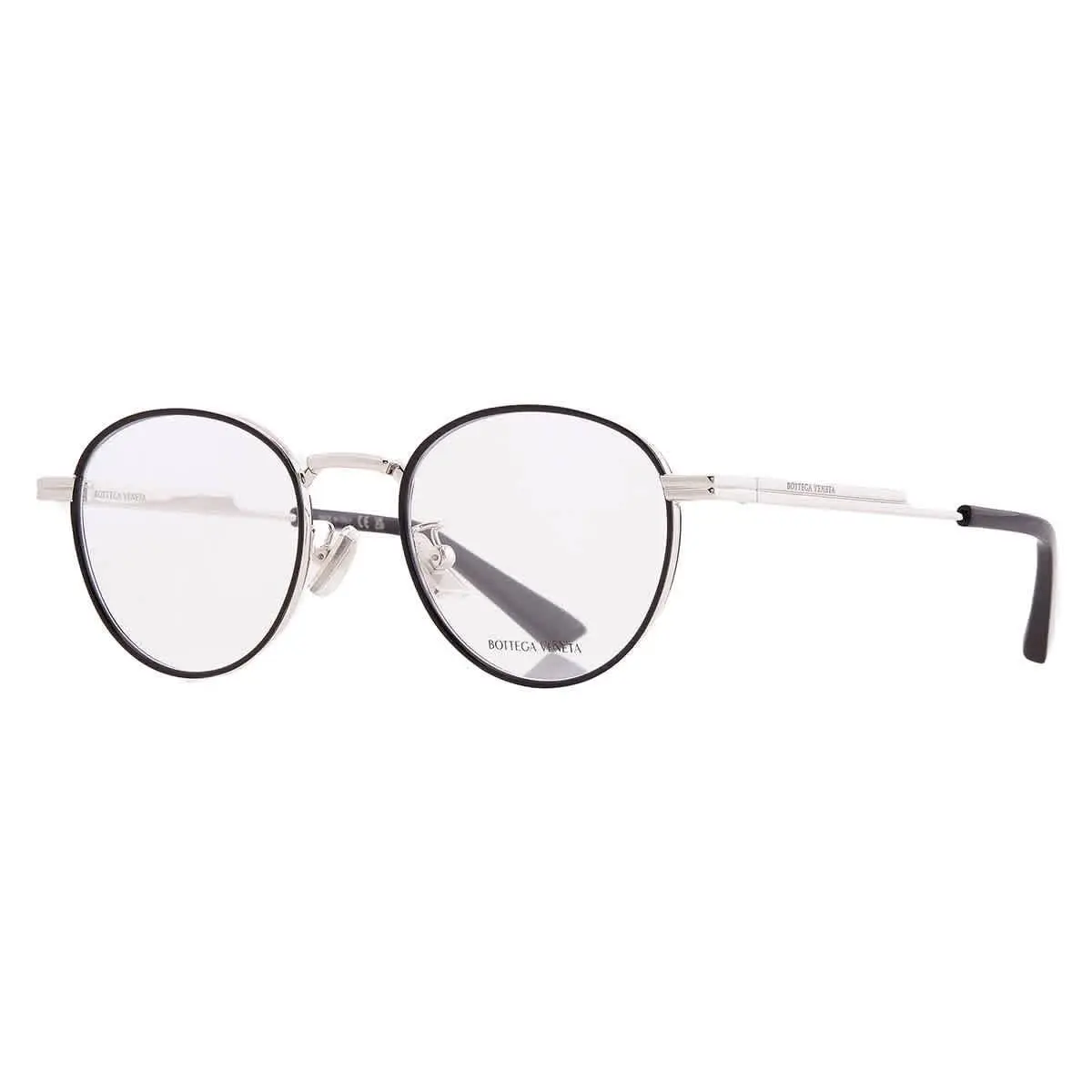 Demo Oval Unisex Eyeglasses BV1337OJ 002 48 BV1337OJ 002 48 by Bottega Veneta
