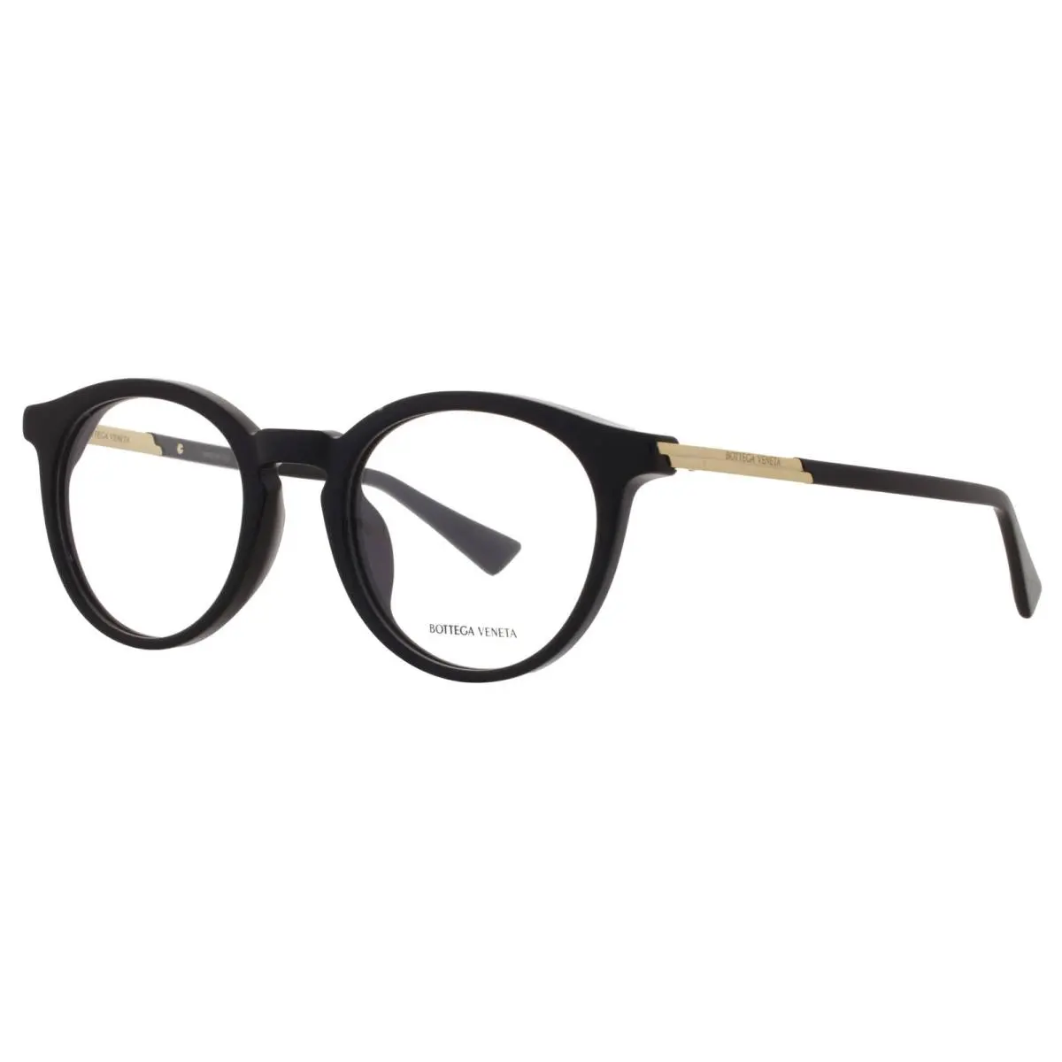 Demo Oval Unisex Eyeglasses BV1335OA 001 50 BV1335OA 001 50 by Bottega Veneta