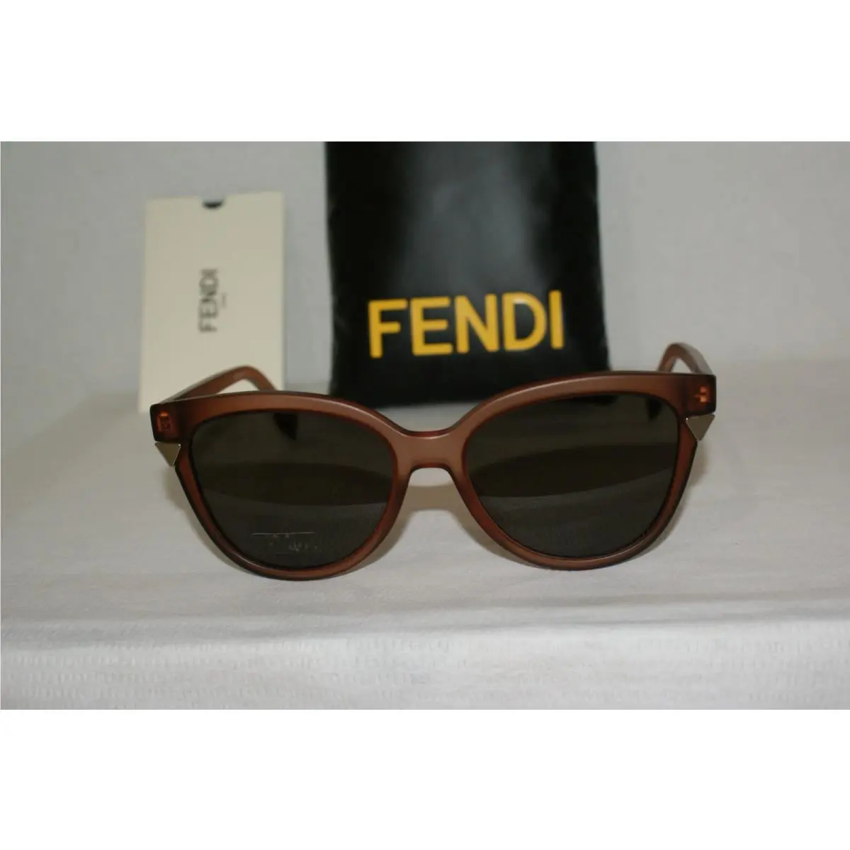 Sunglasses 0125/S Shaded Burgundy N6F 53-17 W Case by Fendi