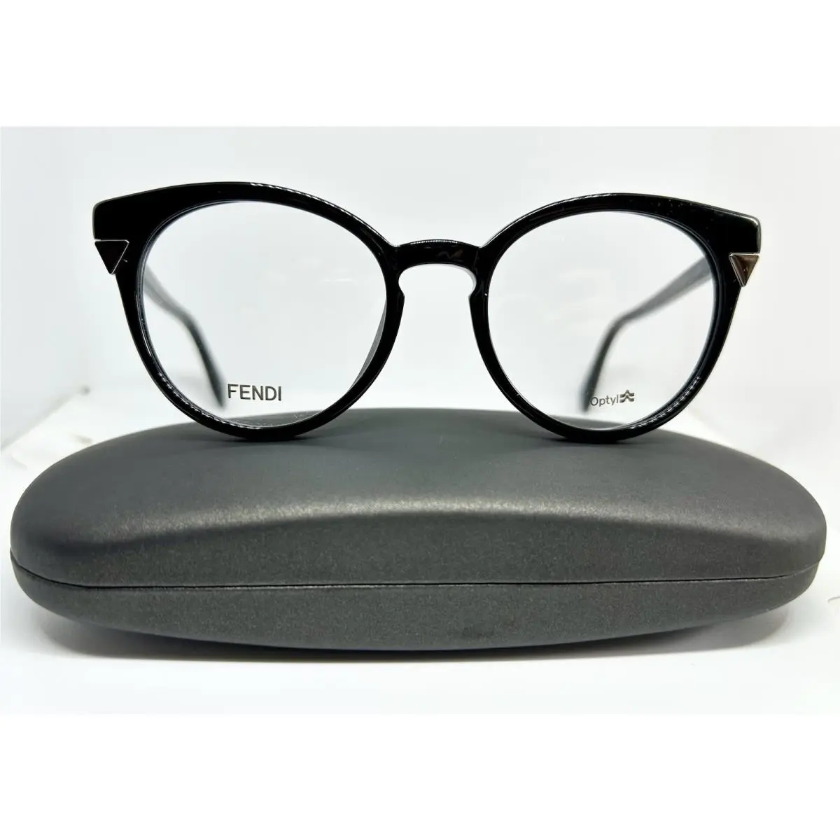 Fendi Women`s Eyeglasses Frame Model FF 0127 D28 in Color Shiny Black