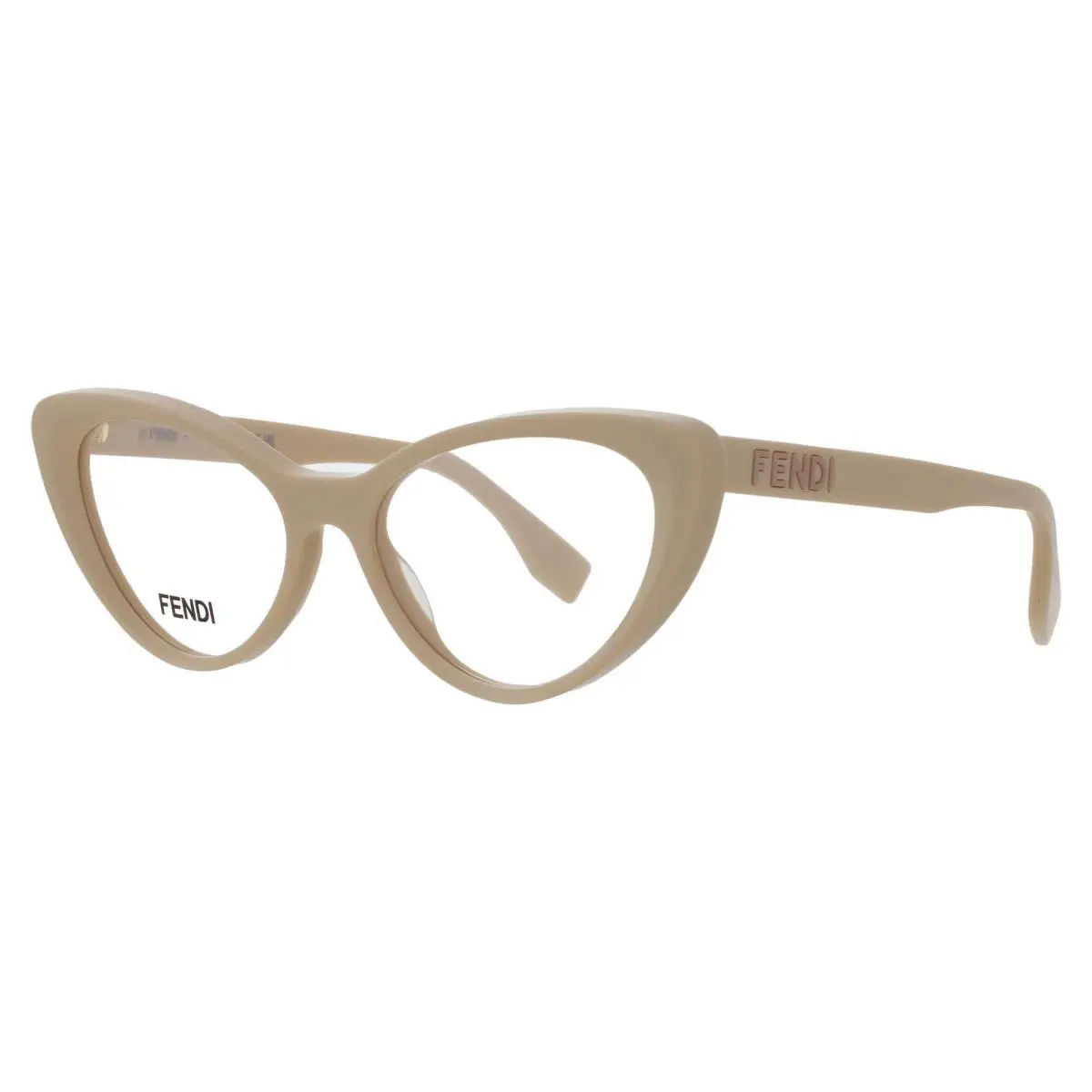 Demo Cat Eye Ladies Eyeglasses FE50075I 057 53 FE50075I 057 53 by Fendi