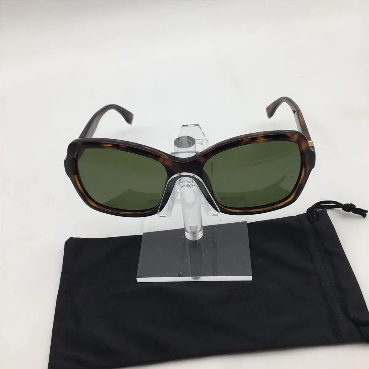 FF 0007/S Sunglasses Dark Havana Tortoise Gold FF Logo Square Italy by Fendi