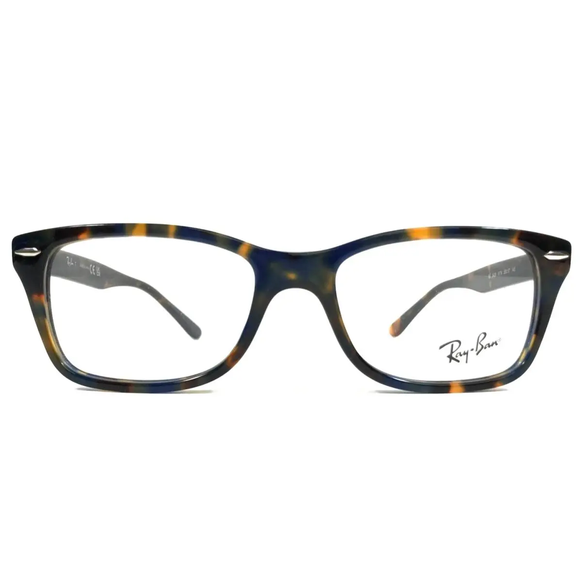 Ray-ban Eyeglasses Frames RB5428 8174 Dark Tortoise Rectangle Full Rim 50-14-145 by Ray-Ban