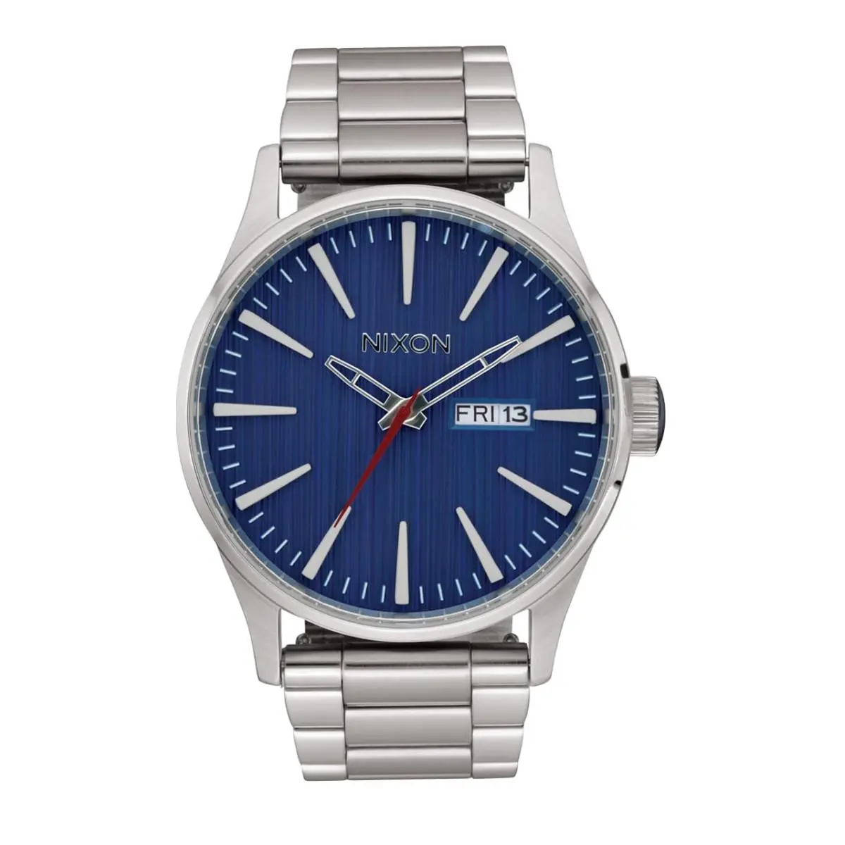 Sentry A356-5246-00 Men`s Silver Stainless Steel Analog Dial Watch GBO2938 by Nixon