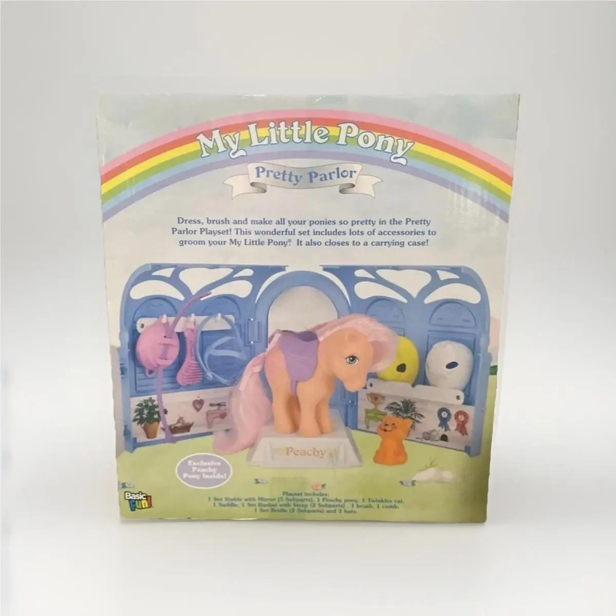 2018 MY Little Pony 35th Anniversary Collection Pretty Parlor Set w/ Peachy Pony