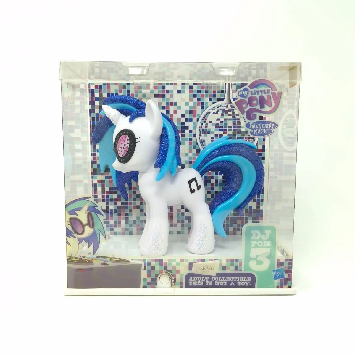 My Little Pony Hasbro DJ Pon-3/Vinyl Scratch Sdcc 2013 Exclusive Figure