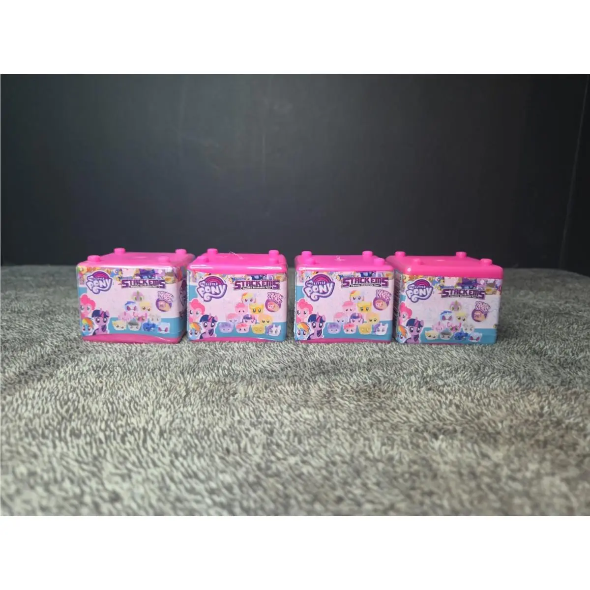 My Little Pony Stack’ems Squishy 4 Pk Stackable Fun Squish Stack