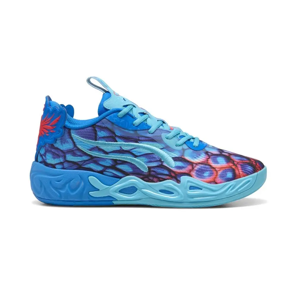 Puma X Lamelo Ball Mb.04 Lo Alien Skins Basketball Mens Blue Sneakers Athletic - Blue