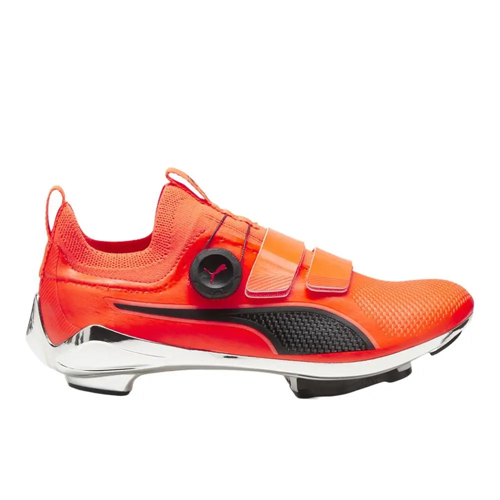 Puma Pwrspin Indoor Cycling Mens Orange Sneakers Athletic Shoes 37809602 - Orange