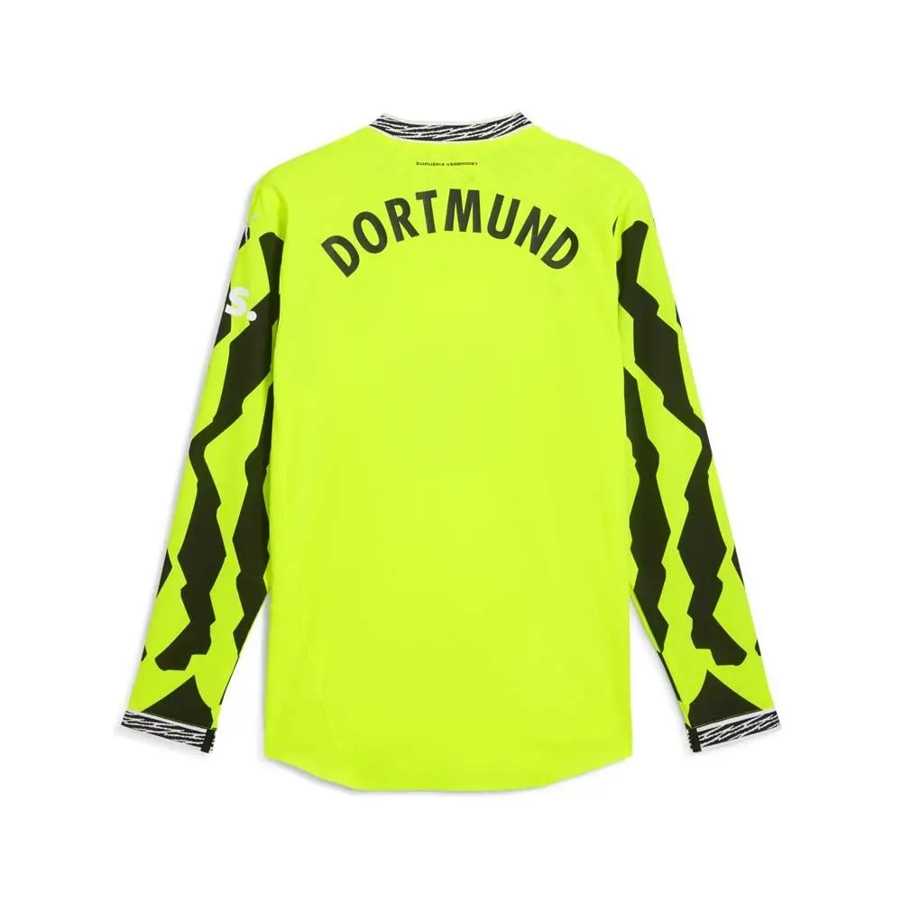 Puma clothing - PUMA Bvb Anniversary Authentic VNeck Long Sleeve Replica Jersey - 77614104 - Yellow 0