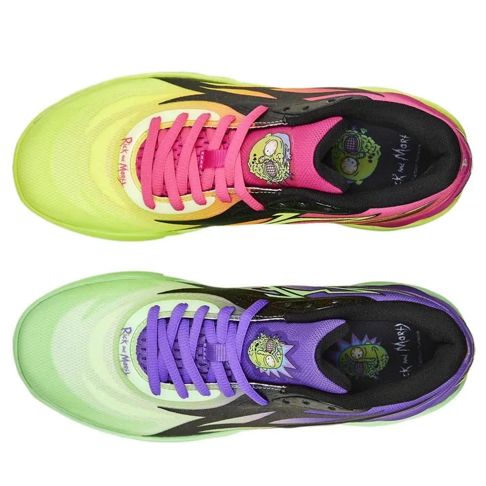 Puma shoes - PUMA Mb.01 X Rick And Morty Basketball - 37741102 - Green 8