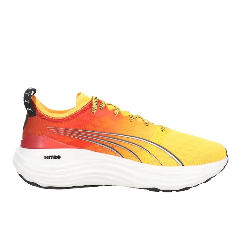 Puma Foreverrun Nitro Fade Running Womens Orange Sneakers Athletic Shoes 310480