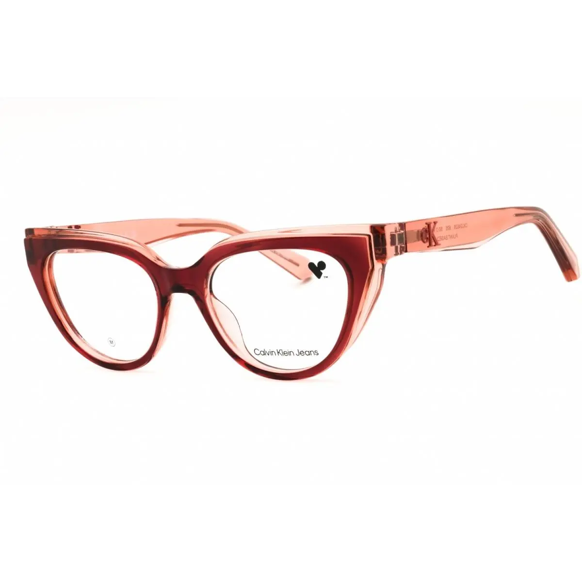 Jeans CKJ24628 605 Burgundy/blush 50mm Eyeglasses by Calvin Klein