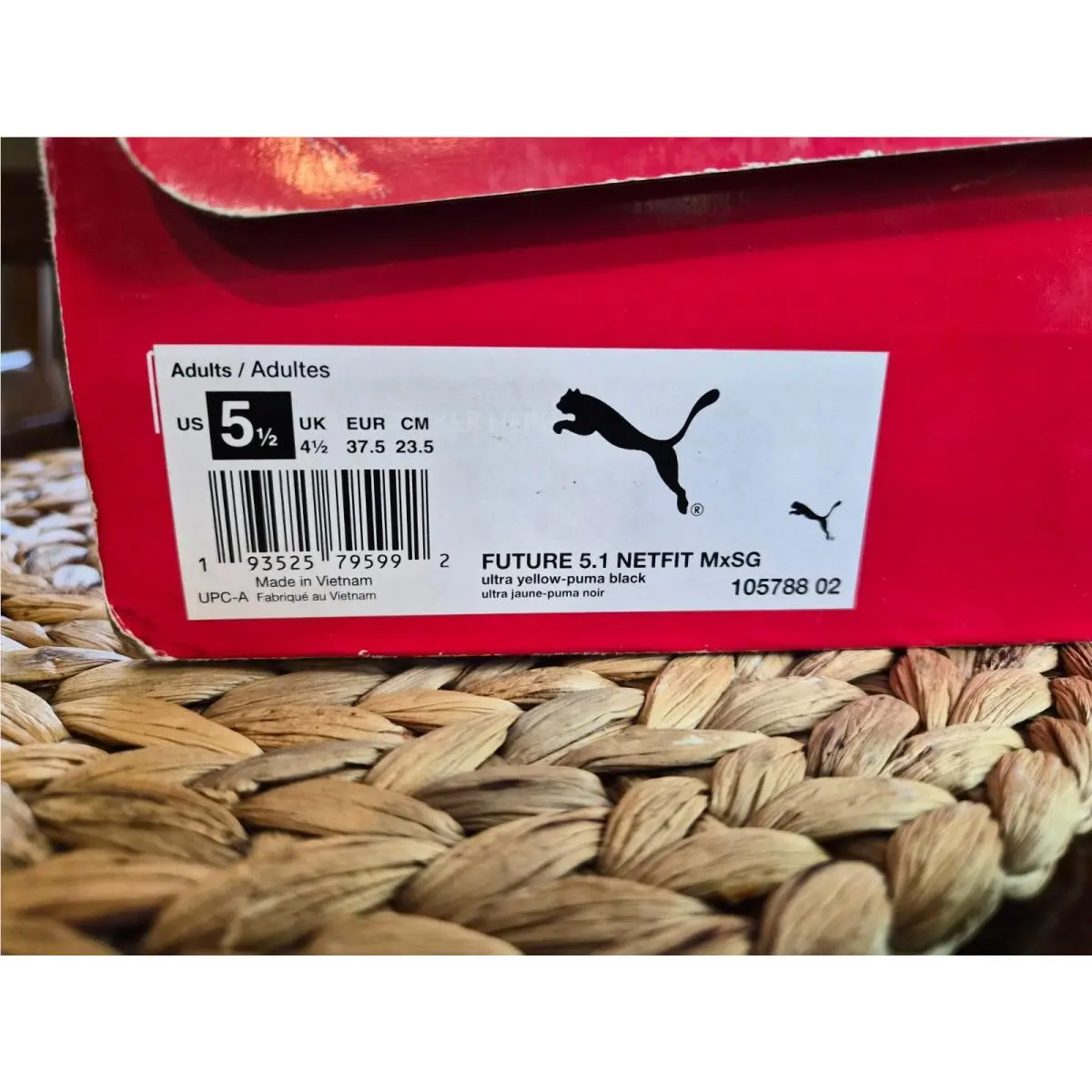 Puma shoes - Puma Future 5.1 Netfit Mxsg Soccer Cleats - 105788-02 - Yellow 10