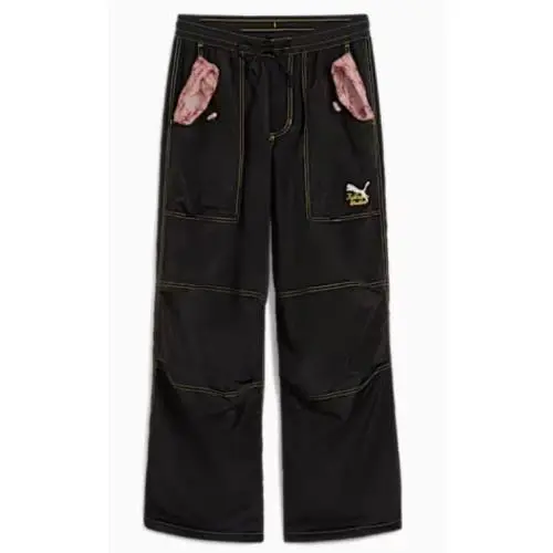 Puma x Kidsuper Lightweight Ripstop Pants Black 629515 01 Men`s XL