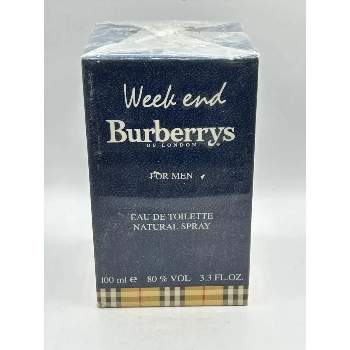 s Weekend For Men 100ml/3.3oz Edt Spray Vintage Packaging by Burberry