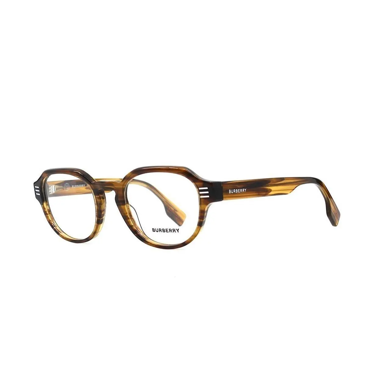 Burberry BE2386-4096-51 Eyeglasses Frame Size 51mm 22mm 150mm Brown Stripe 80565