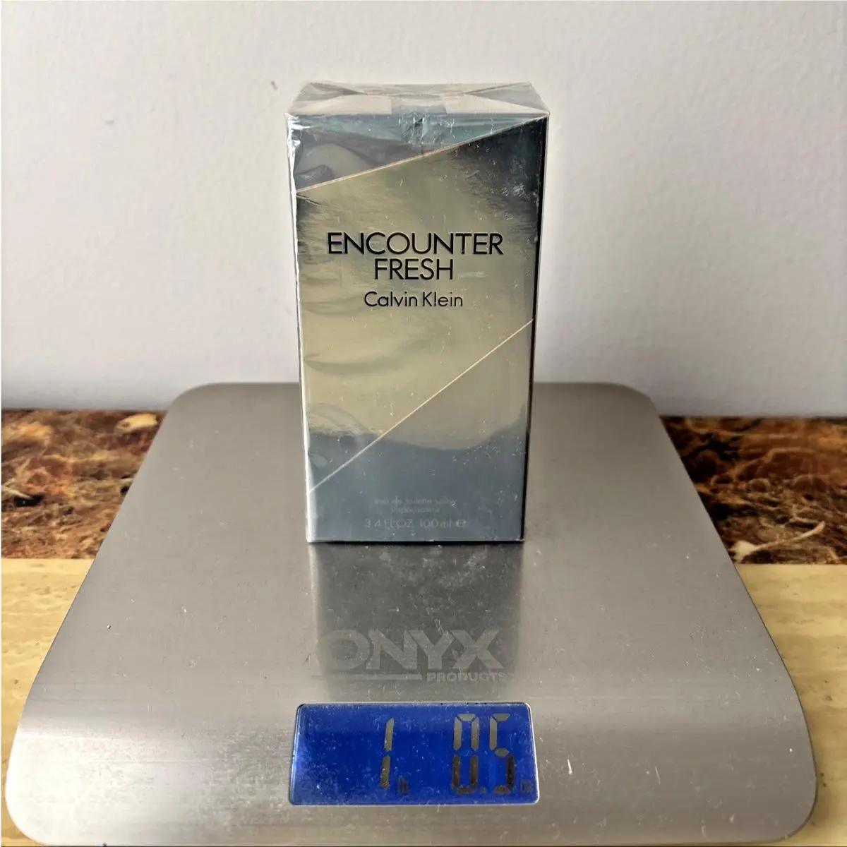 Encounter Fresh  3.4 oz / 100 ml Edt Spray For Men by Calvin Klein