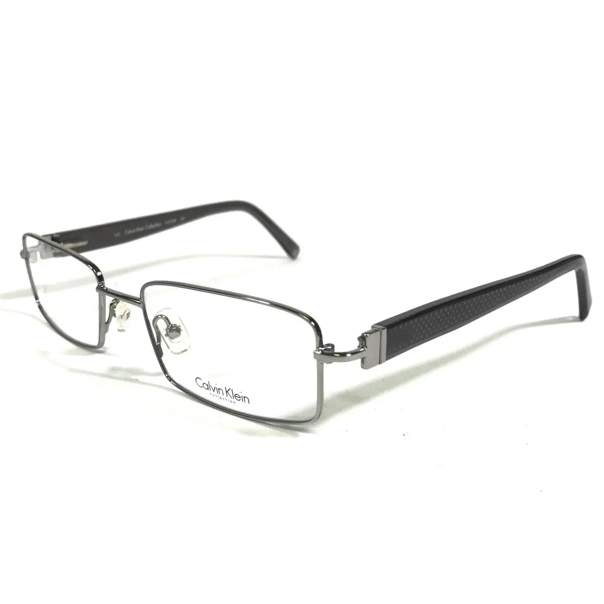 Calvin Klein CK7228 033 Eyeglasses Frames Grey Silver Rectangular 52-18-140