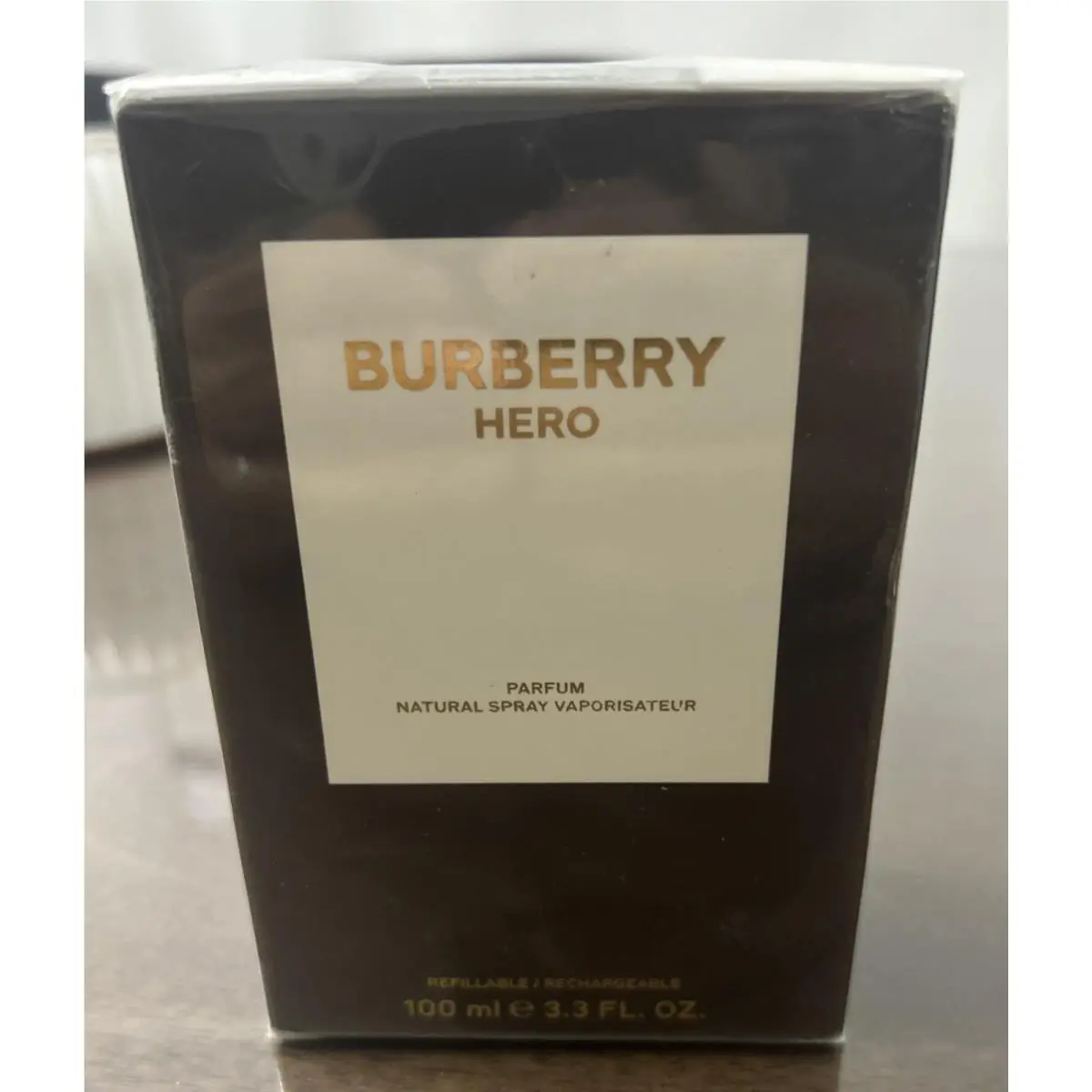 Hero Parfum 3.3 FL OZ 100 ml Refillable For Men by Burberry