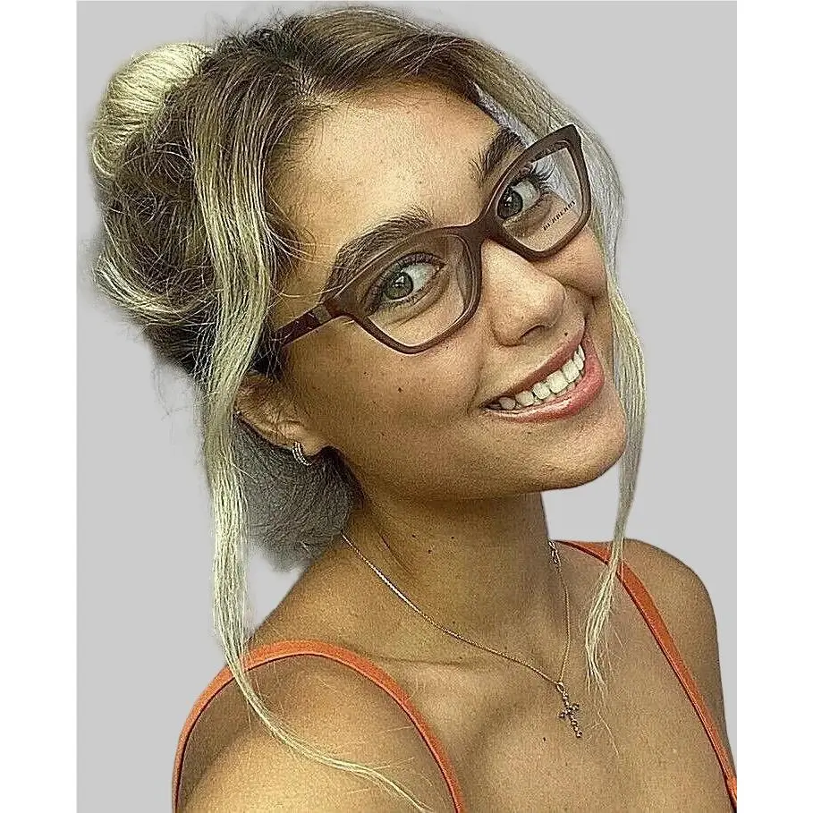 Burberry B 2122F 3575 53mm Beige Cat Eye Women`s Eyeglasses Frame