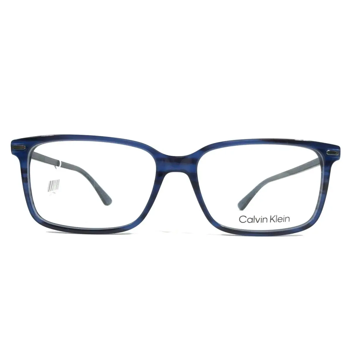Eyeglasses Frames CK22542 420 Transparent Blue Rectangle 56-18-145 by Calvin Klein